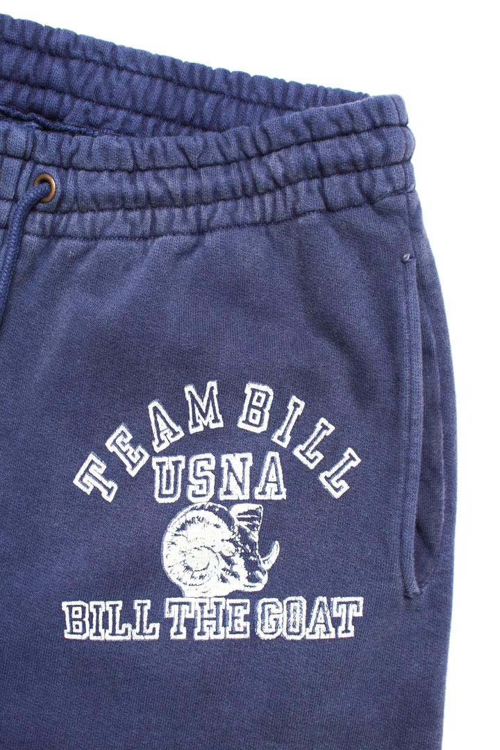 BOW WOW - BILL THE GOAT SWEAT PANTS / NAVY BLUE AGING