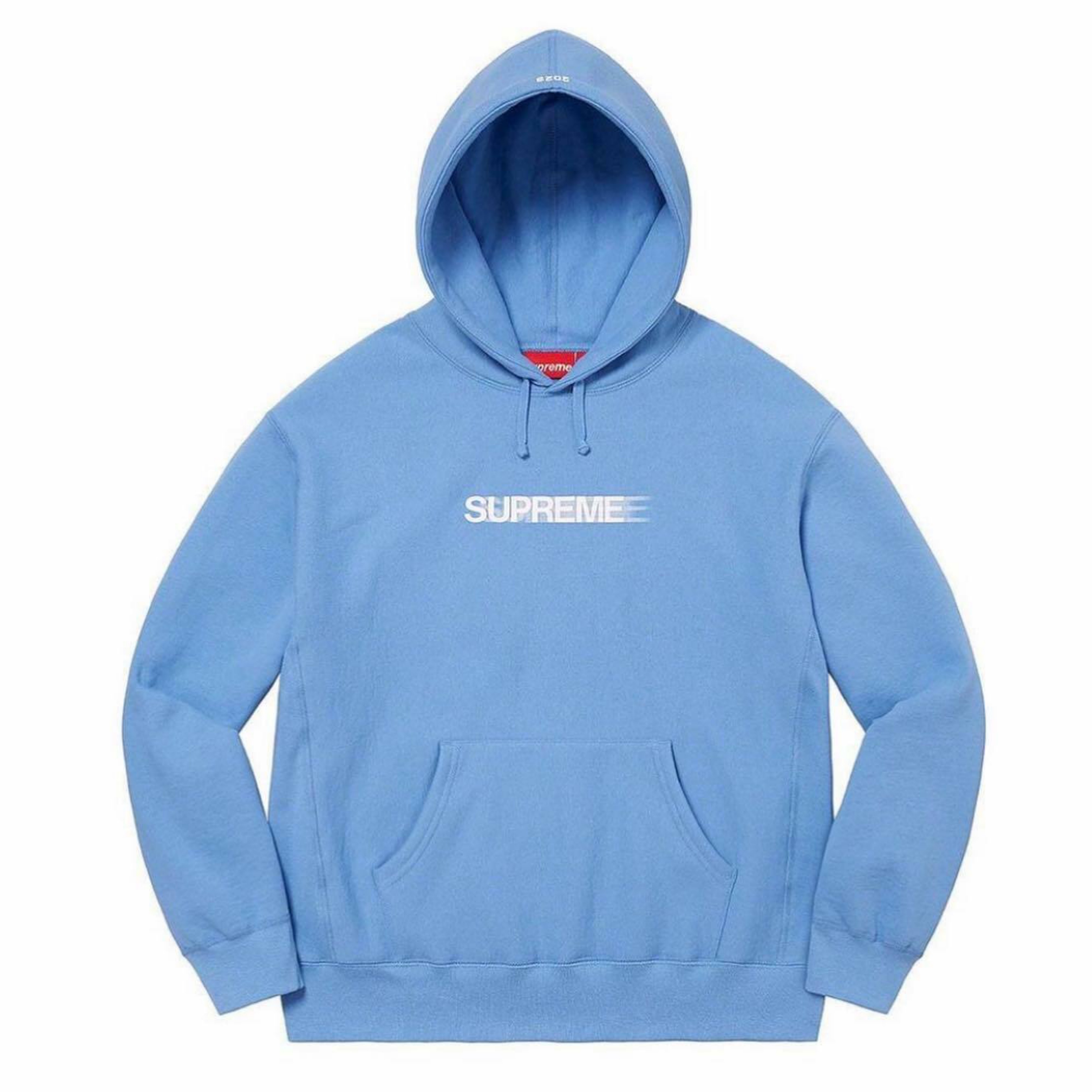 Supreme Motion Logo Hooded Sweatshirt (Light Blue)