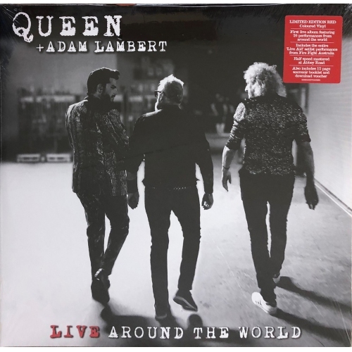 QUEEN+ADAM LAMBERT-LIVE AROUND THE WORLD(紅膠)(2LP)