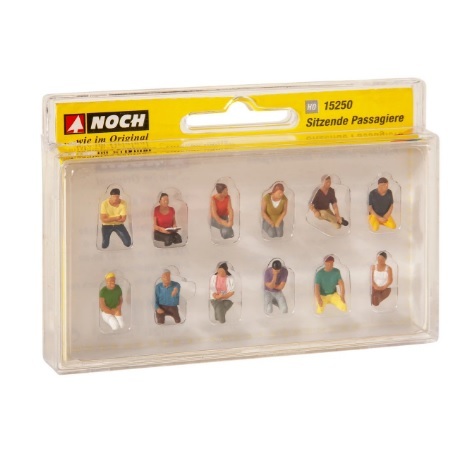 Noch 15250 HO scale, Sitting Passengers