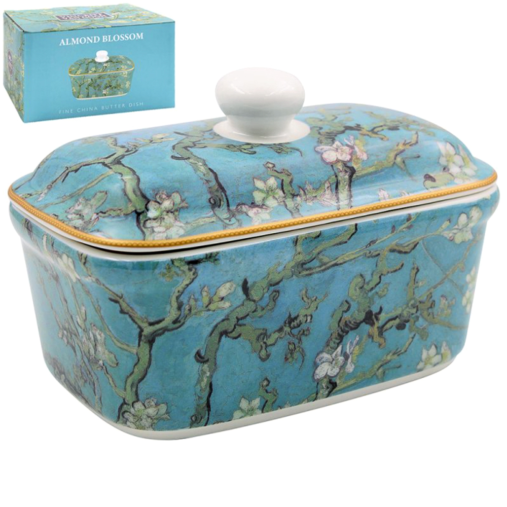 Lesser Pavey Jardín Girasoles Juego De Té Para 2 Personas Vincent Van Gogh - Diseño Girasoles Y Claude Monet Regalo Elegante Cerámica Artística