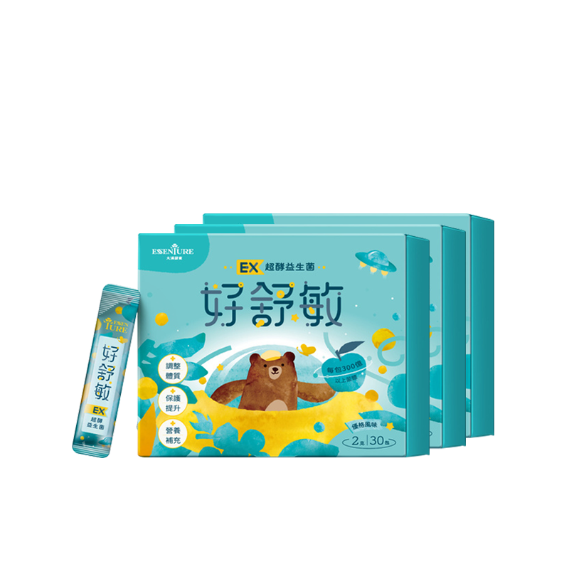 大漢酵素 好舒敏EX超酵益生菌(3盒組)
