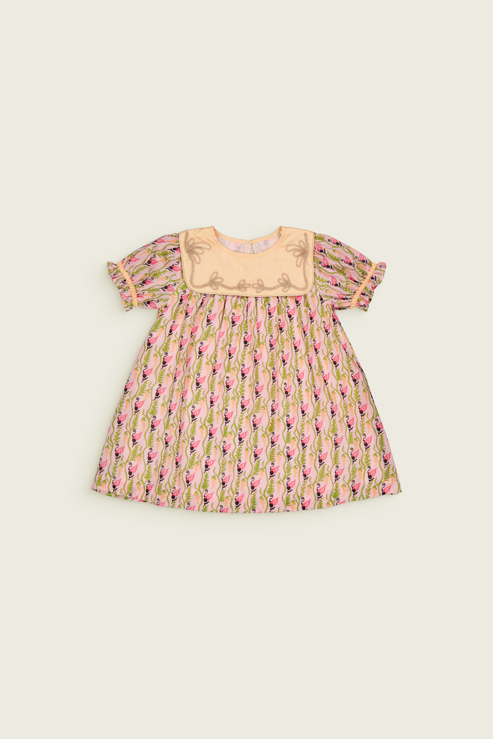 BACHAĀ - Seville Short Dress in Butterfly Print