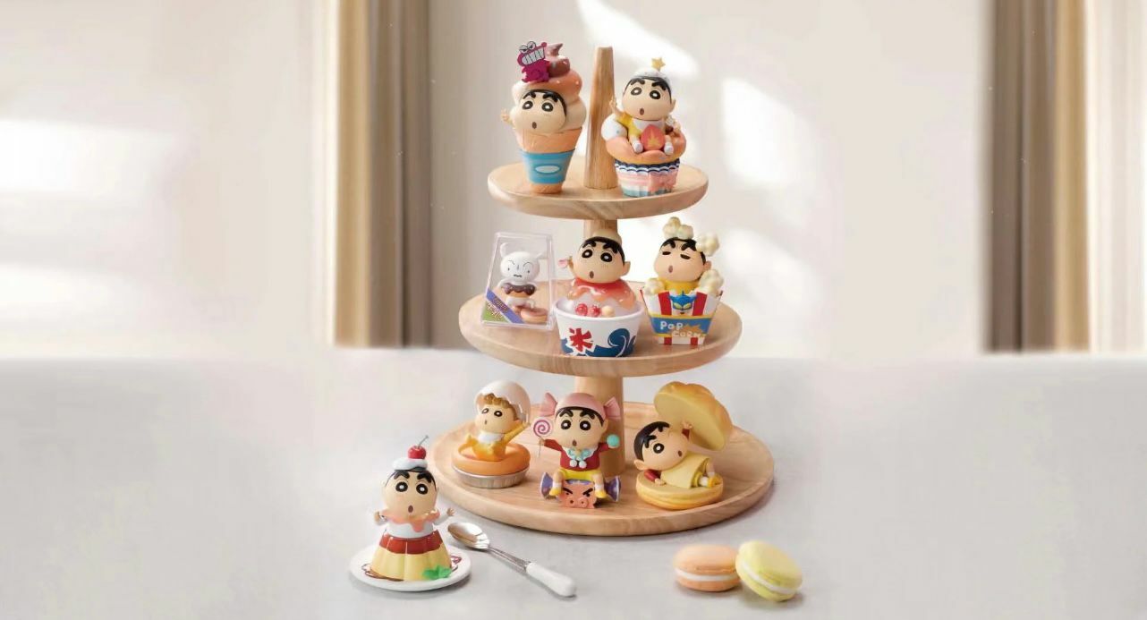 (預訂23年4月尾）52TOYS 蠟筆小新 甜點系列 (原盒8入)