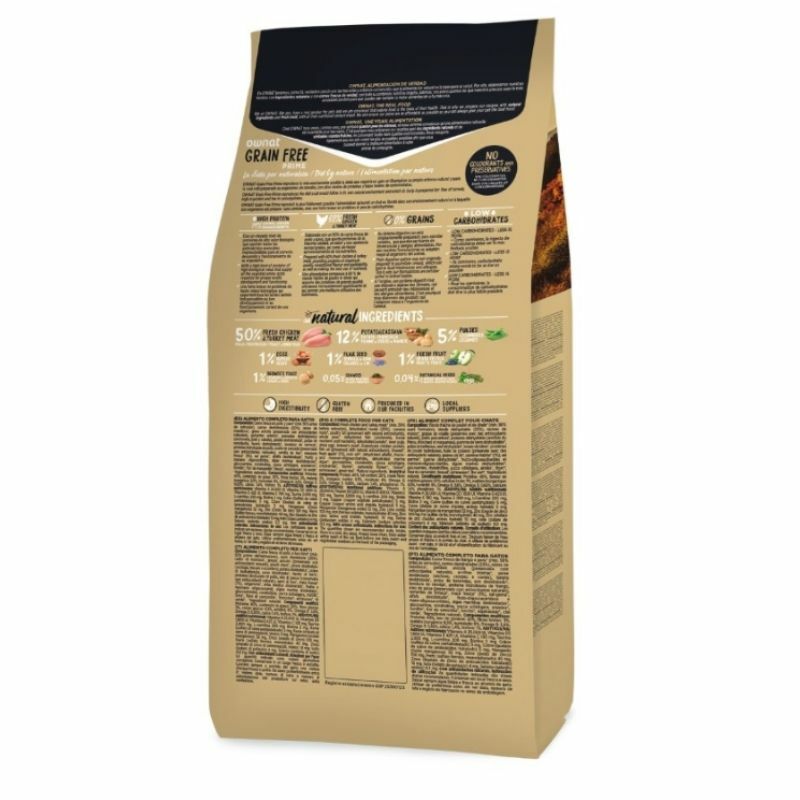 OWNAT [全齡貓] 皮毛保健配方-放牧雞肉與火雞 貓乾糧 [1KG/3KG/8KG]