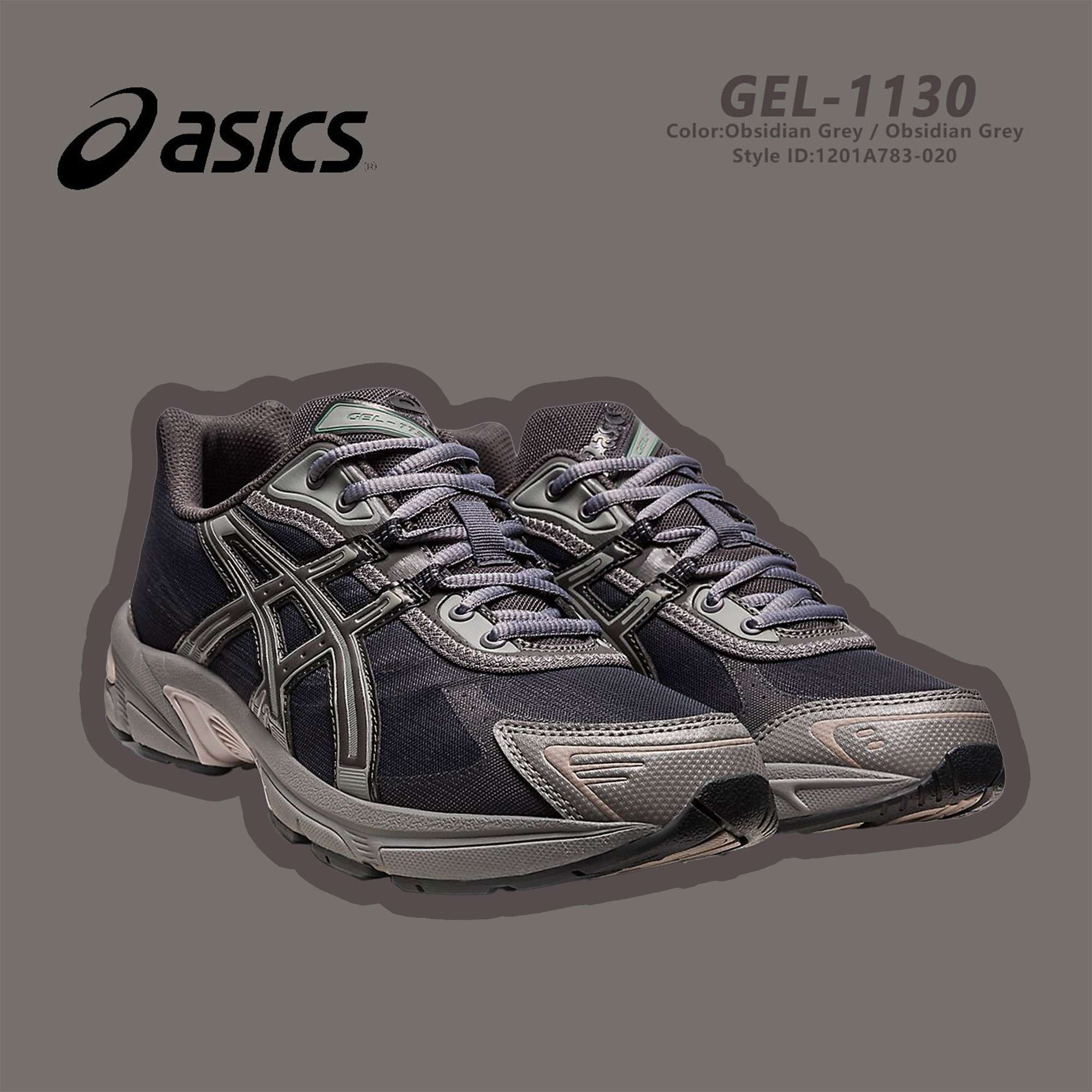 ASICS GEL-1130 / Obsidian Grey