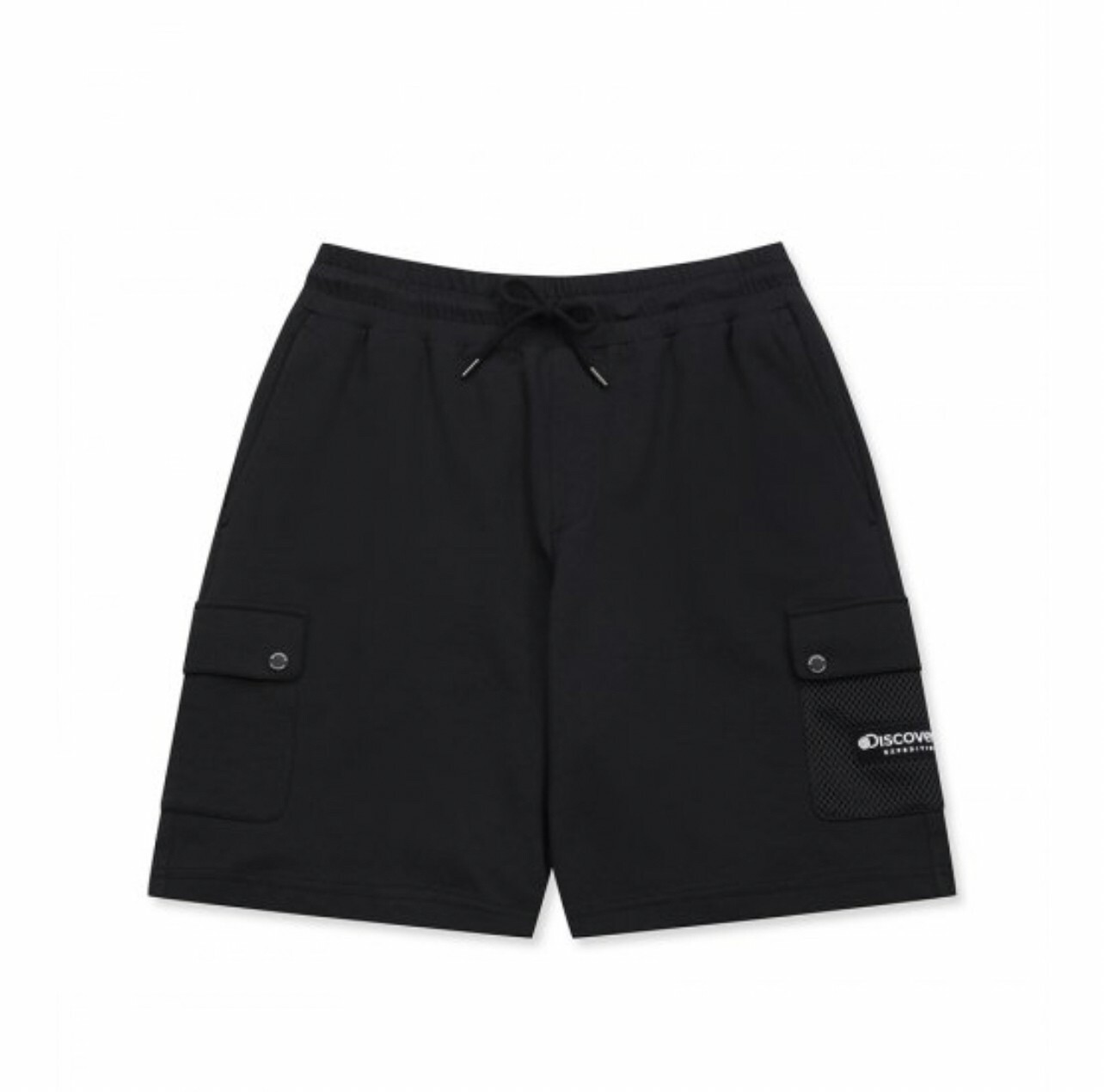 韓國代購 Discovery Expedition 輕質工裝口袋訓練短褲 黑/白 MAR-