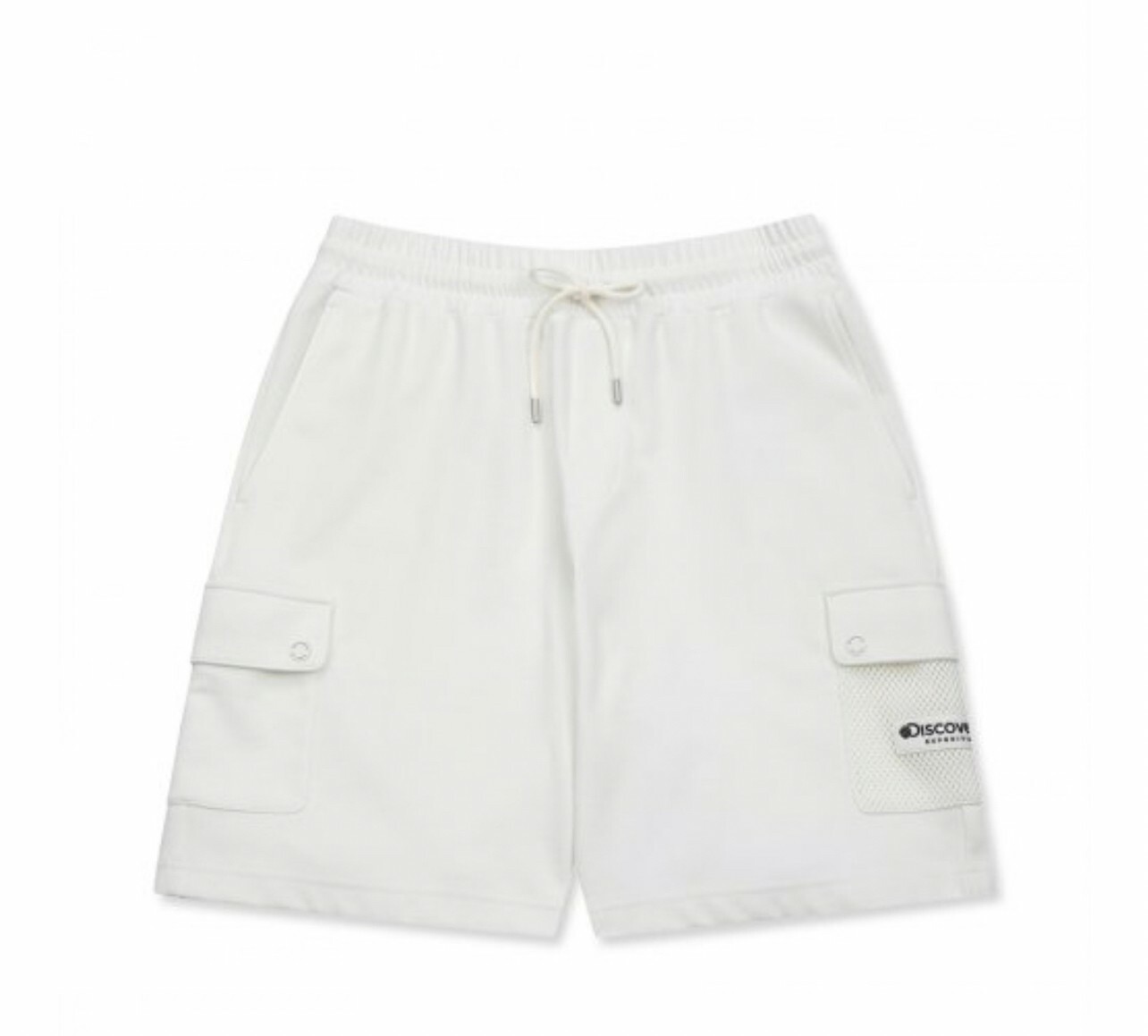 韓國代購 Discovery Expedition 輕質工裝口袋訓練短褲 黑/白 MAR-