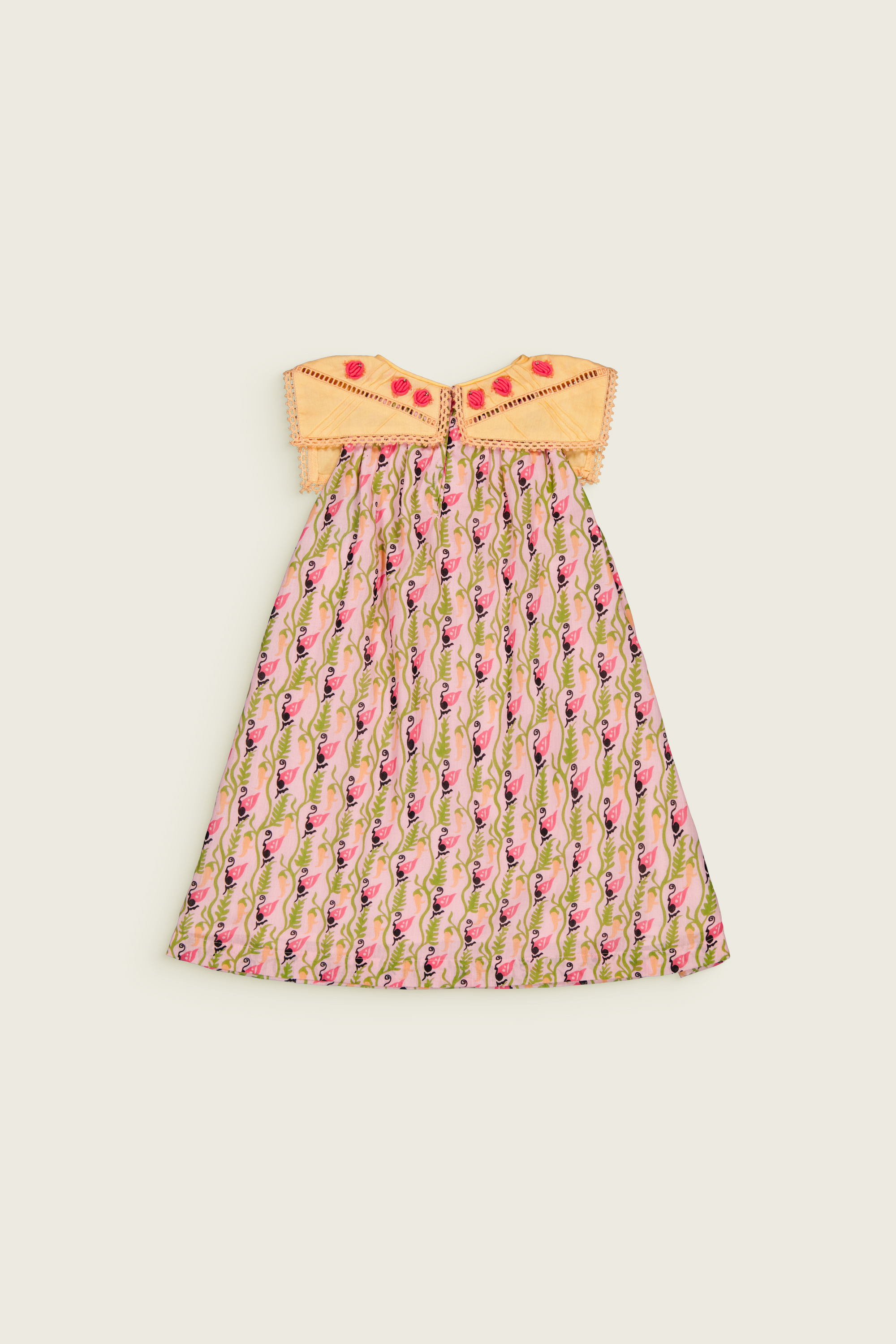BACHAĀ - Malaga Dress in Butterfly Print
