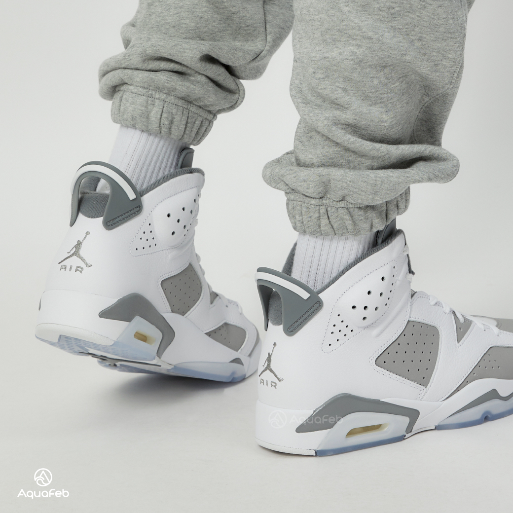 Nike Jordan 6 Retro Cool Grey 男白灰經典喬丹運動休閒鞋CT85...