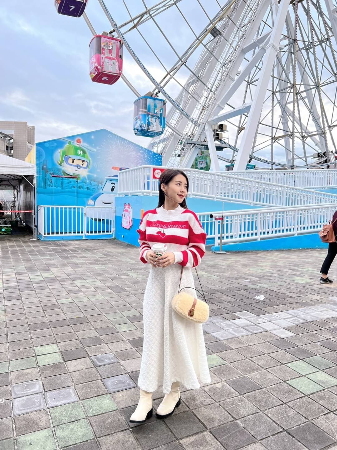 櫻桃針織上衣|現貨商品