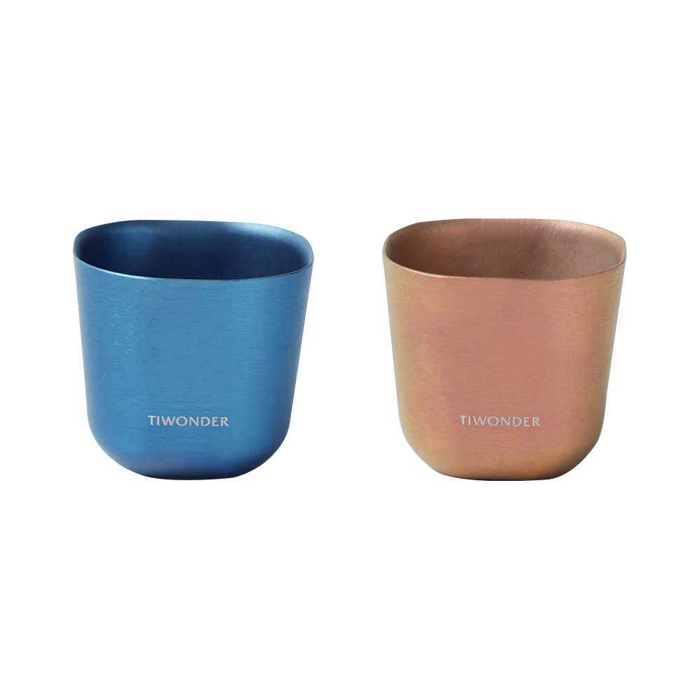 純鈦忘憂小酒杯26mL - 鈦萬德TIWONDER - :: 專職鈦工藝