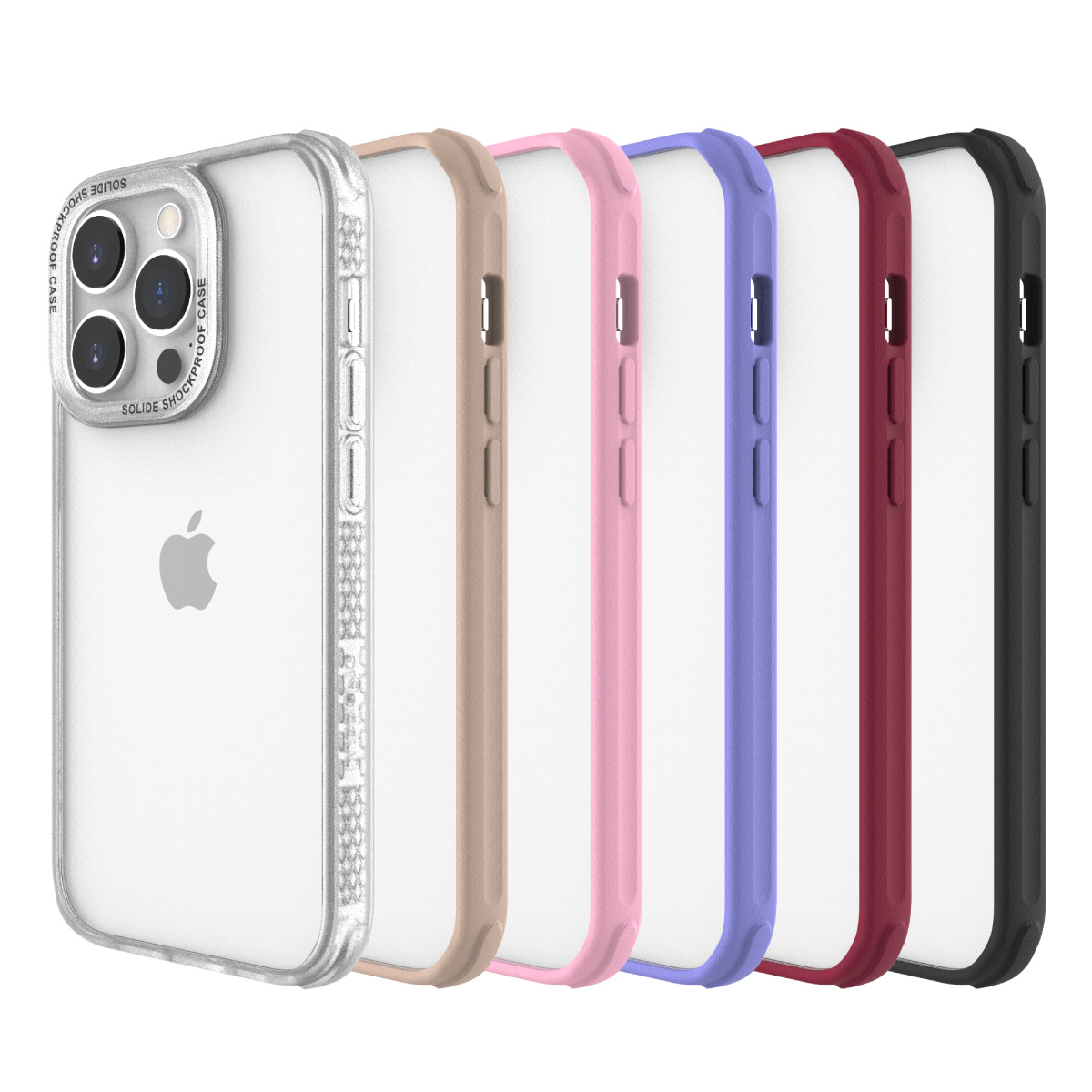 iPhone 14 Pro SOPURE 極透殼 抗菌軍規防摔手機殼