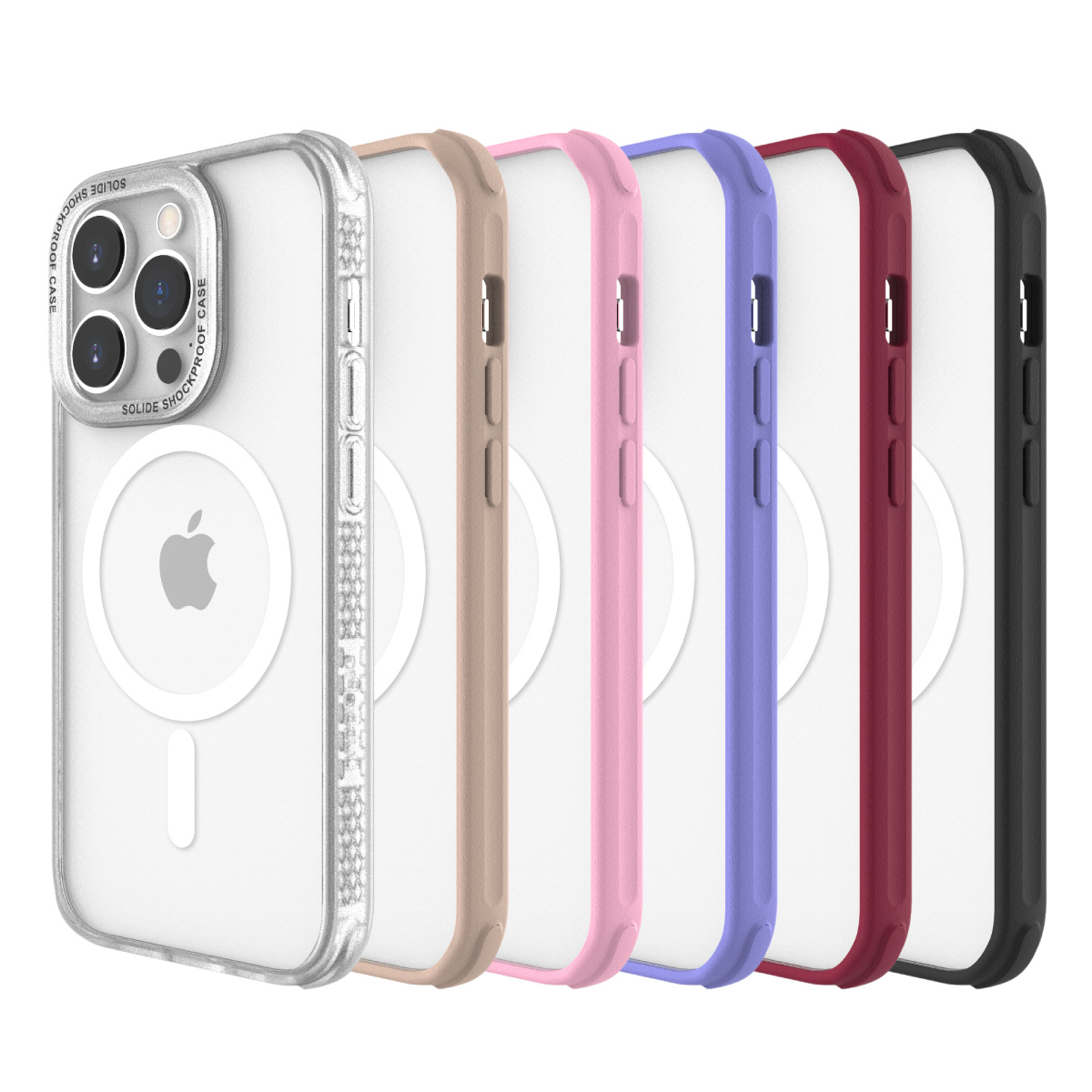 iPhone 14 Pro SOPURE 極透殼 特強磁吸MagSafe抗菌防摔殼