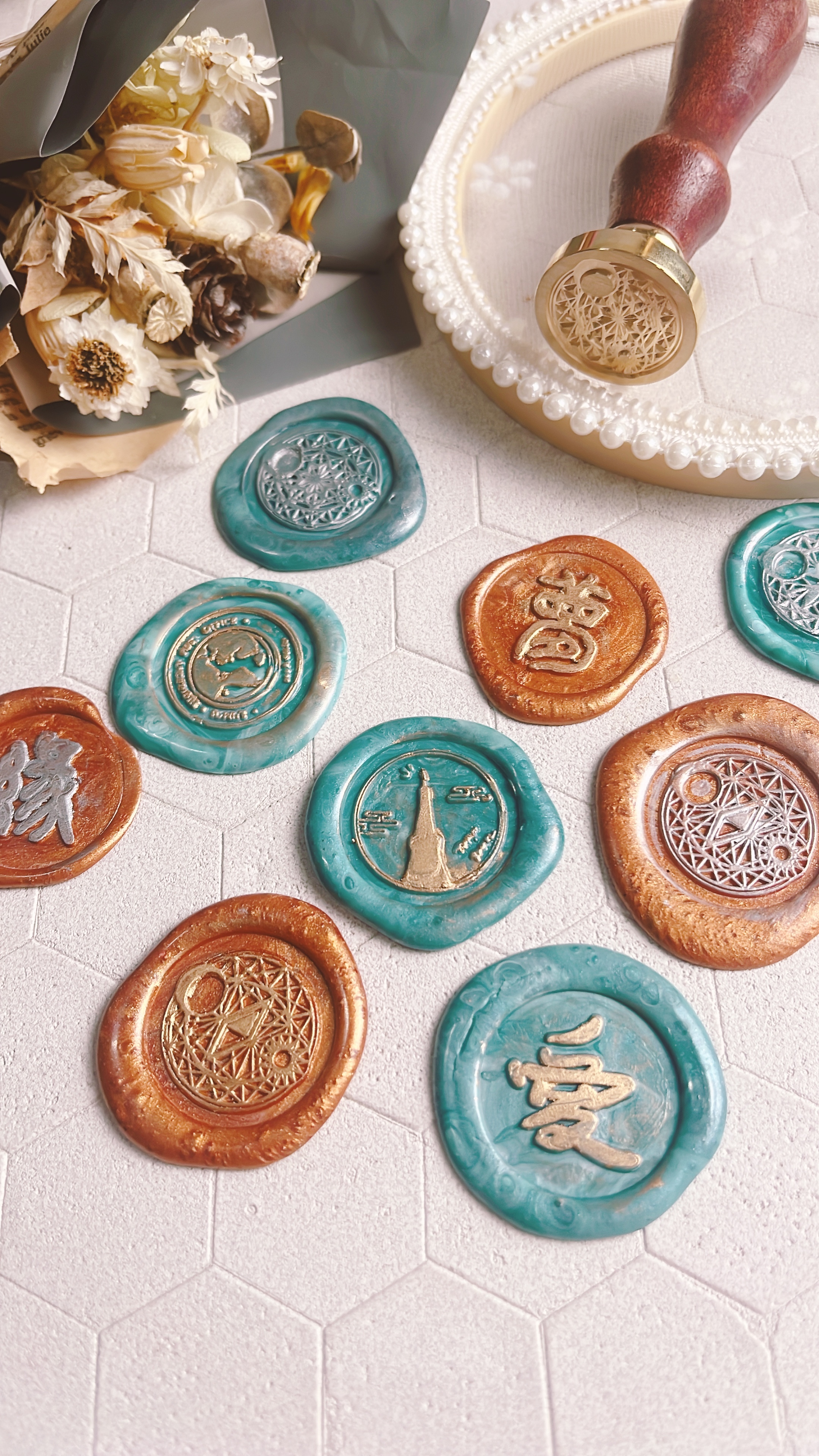 嗨賴限定｜封蠟火漆章 - 魔法陣系列/中文系列/旅遊系列