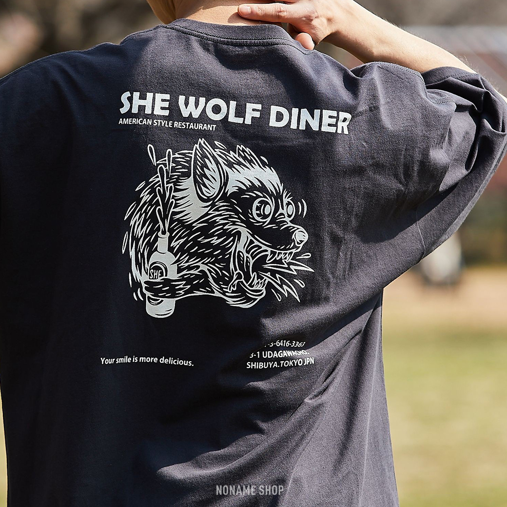 <期間限定> SHE WOLF DINER x FREAK'S STORE 聯名 短T 四色 (男款)