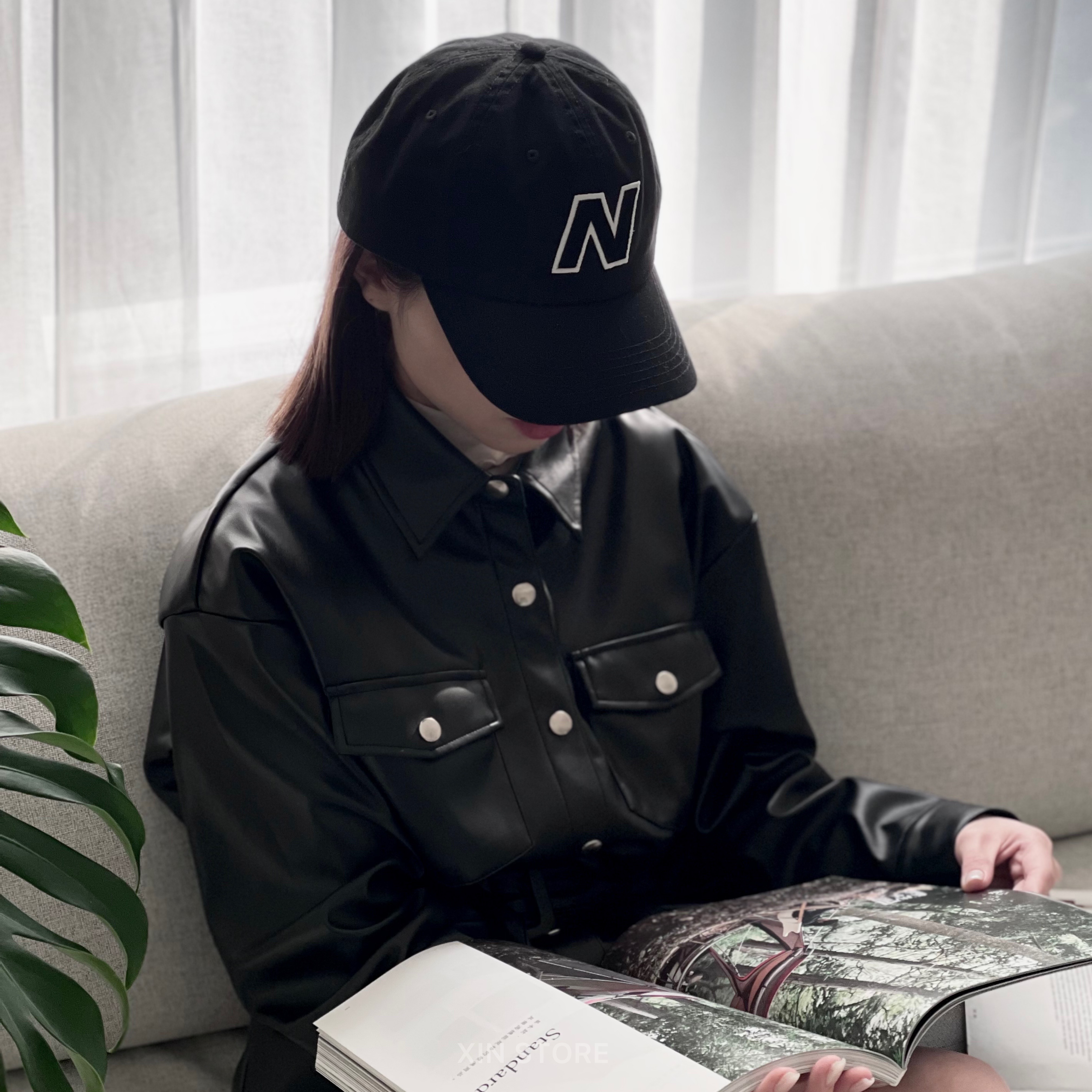 【現貨】New Balance NB Cap 老帽 N字 棒球帽 黑 麻灰 深藍