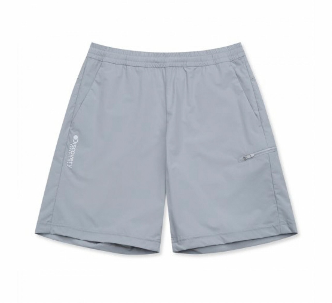 韓國代購 Discovery Expedition 輕質梭織 男 訓練短褲 休閒 黑/灰 MAR-