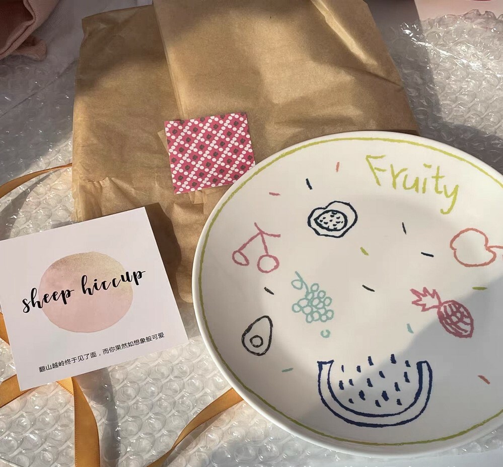 《1784》網美八吋塗鴉圓盤