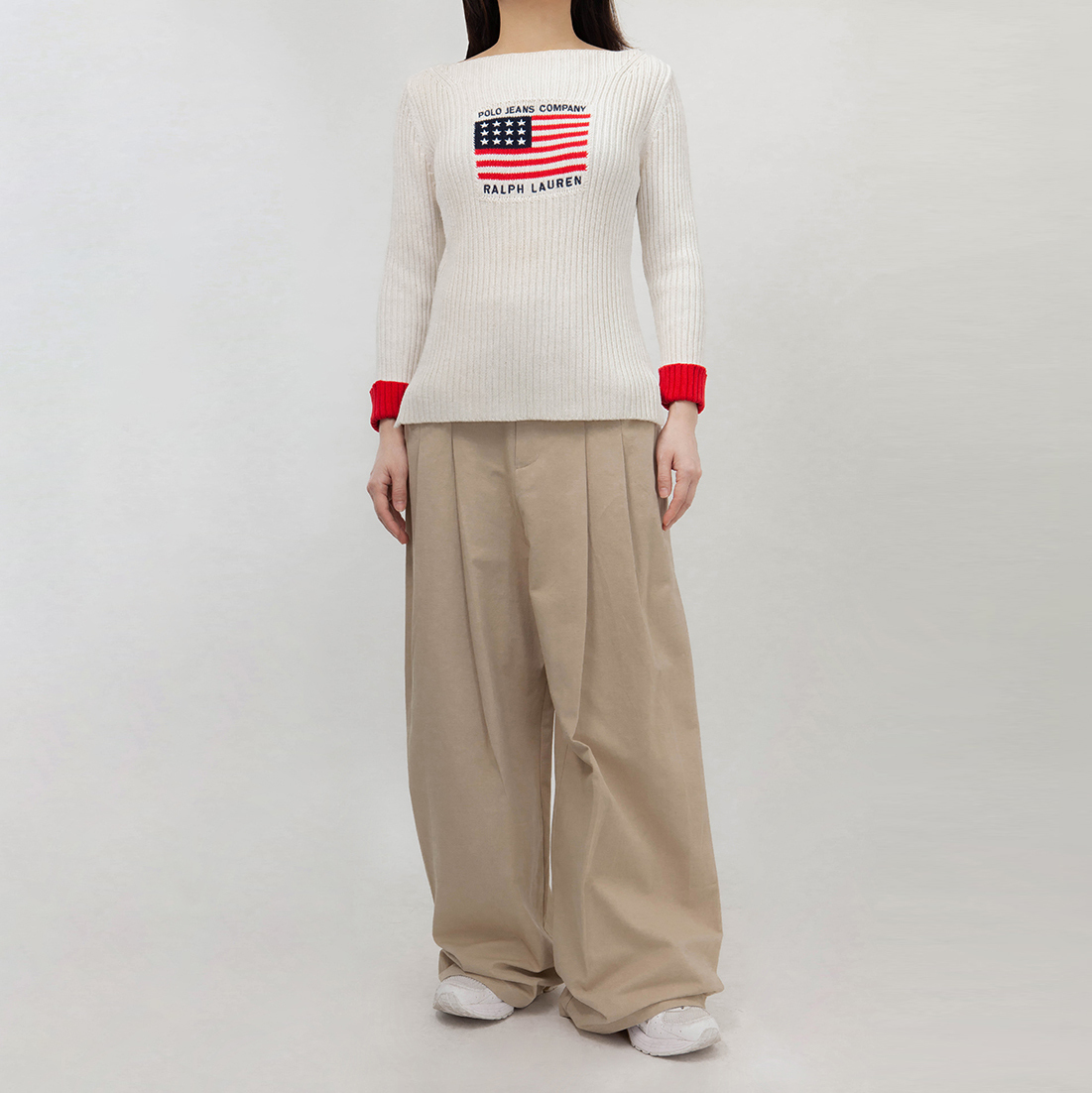 VINTAGE POLO PULLOVER SWEATER