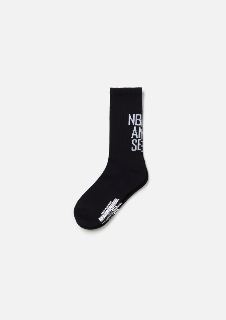 現貨} Neighborhood X WIND AND SEA . LOGO SOCKS