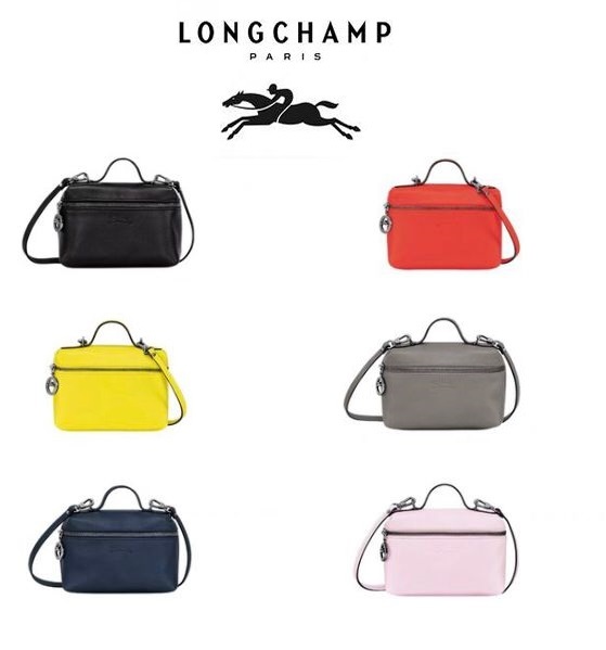 Longchamp 📣全新Le Pliage Xtra 牛皮化妝包
