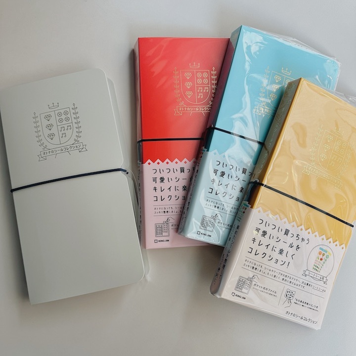 HITOTOKI 大人的貼紙收集冊 直版貼紙專用 20頁|日本KINGJIM