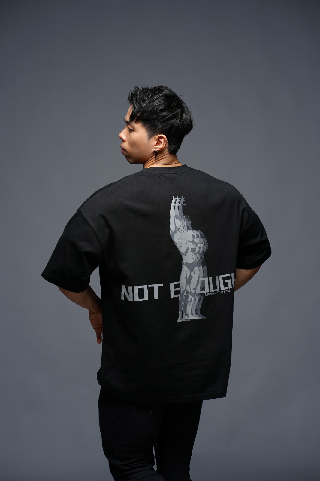 NOT ENOUGH LIBERTY OF THE EAST Oversized Tee 2023