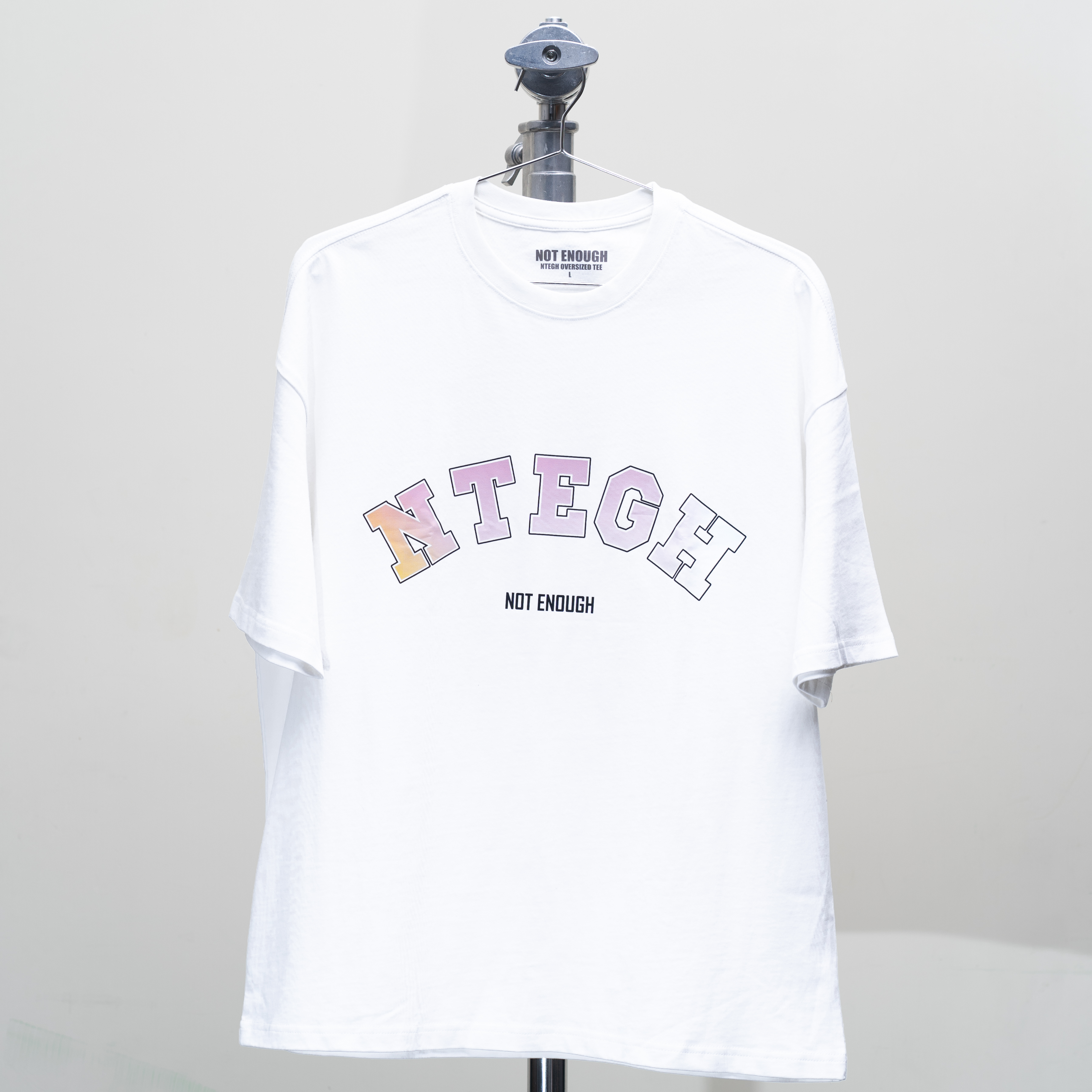 Not Enough Colourful Summer 2022 彩色LOGO Oversized Tee