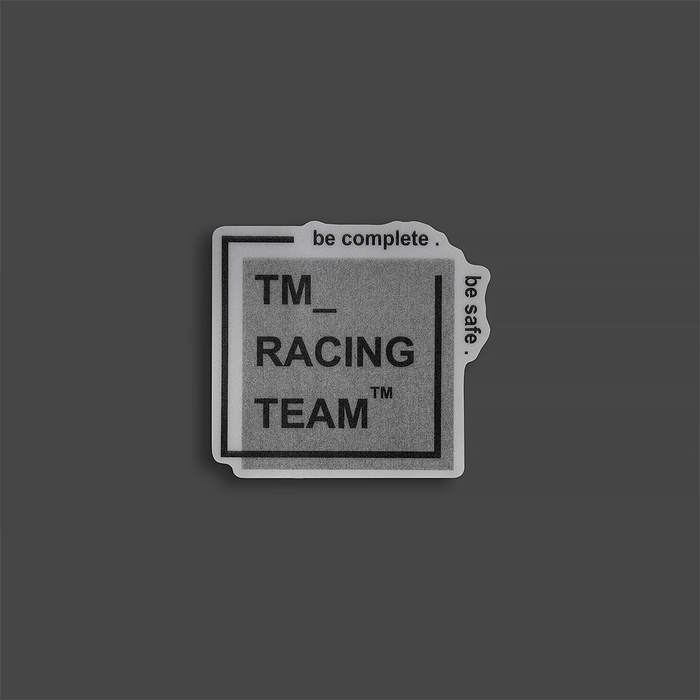 ｜TM_RacingTeam™ 核心理念貼紙｜-已絕版