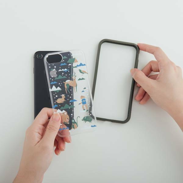 【現貨】印花樂X犀牛盾NX背板-iPhone/山中健行/下雪特別款