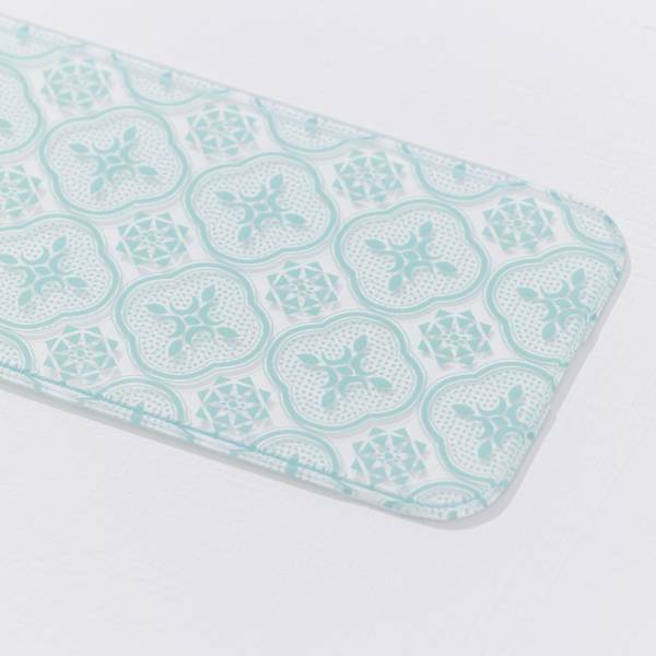 【現貨】印花樂X犀牛盾NX背板-iPhone/玻璃海棠/背蓋透明粉綠(小)