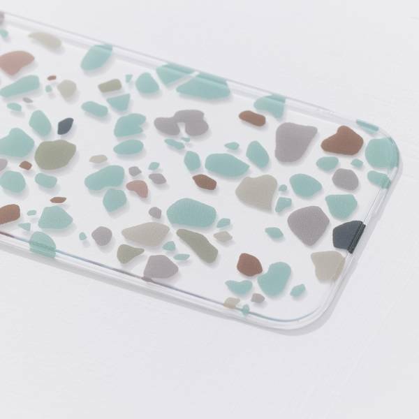 【現貨】印花樂X犀牛盾NX背板-iPhone/老磁磚/背蓋磨石子褐綠