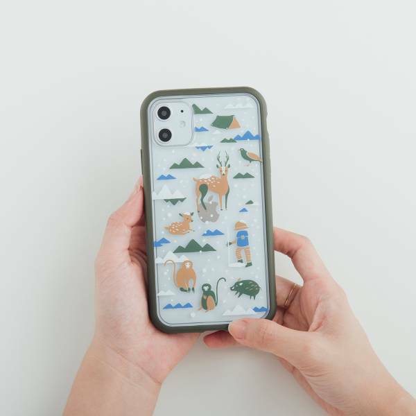 【現貨】印花樂X犀牛盾NX背板-iPhone/山中健行/下雪特別款