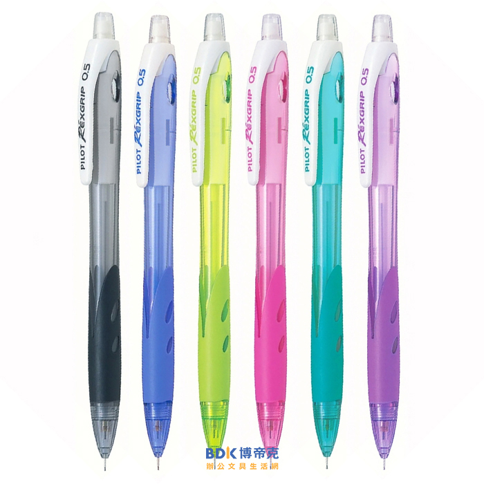 PILOT 百樂文具 樂彩自動鉛筆 透明桿 HRG-10R-BGD 系列