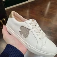 [S] KATE SPADE KA176 FEZ GLITZ MIXED MATERIAL,OPT WHITE/PALE GOLD, KA176-QPT (SKS523)