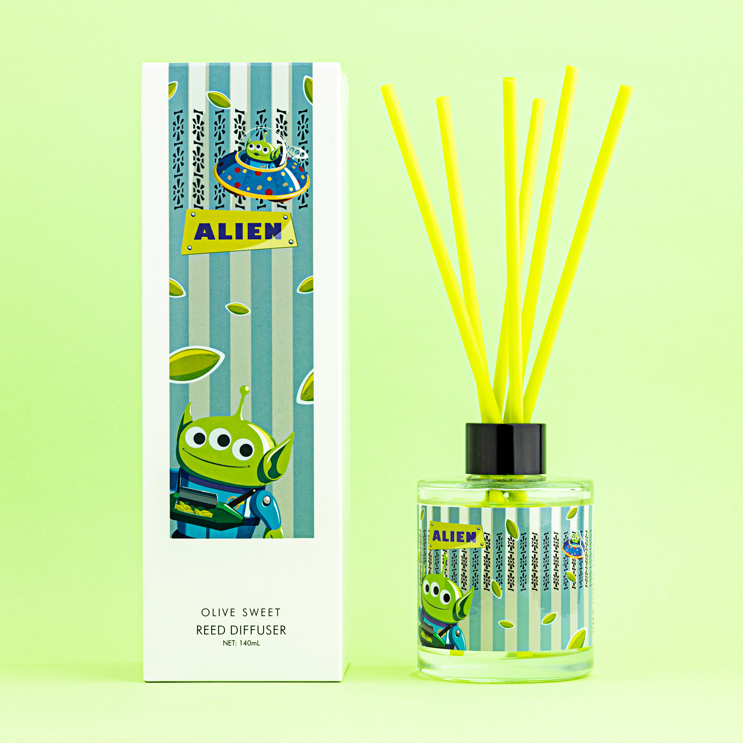 反斗奇兵系列 - 三眼仔 室內香薰連藤枝 140 ml