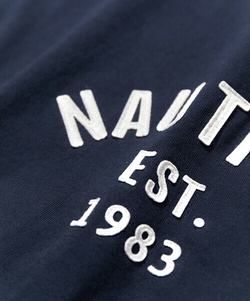 NAUTICA  / Felt Pach Arch Logo S/S