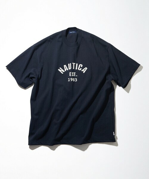 NAUTICA  / Felt Pach Arch Logo S/S