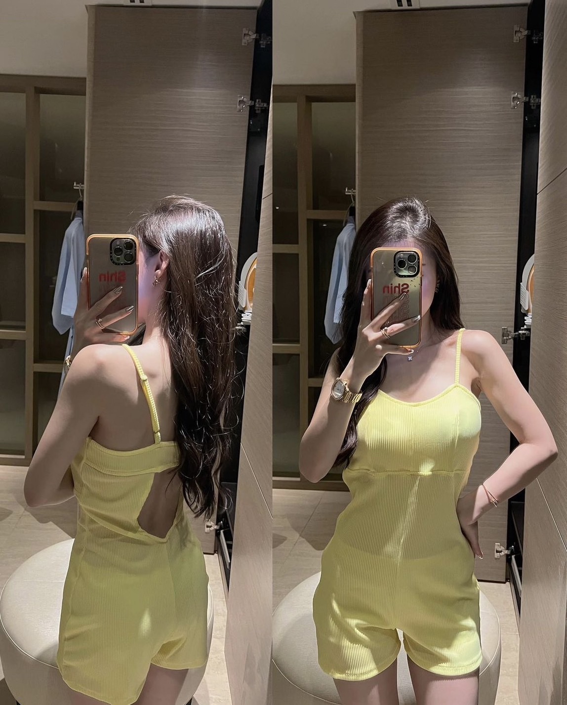 直坑連身褲|現貨商品