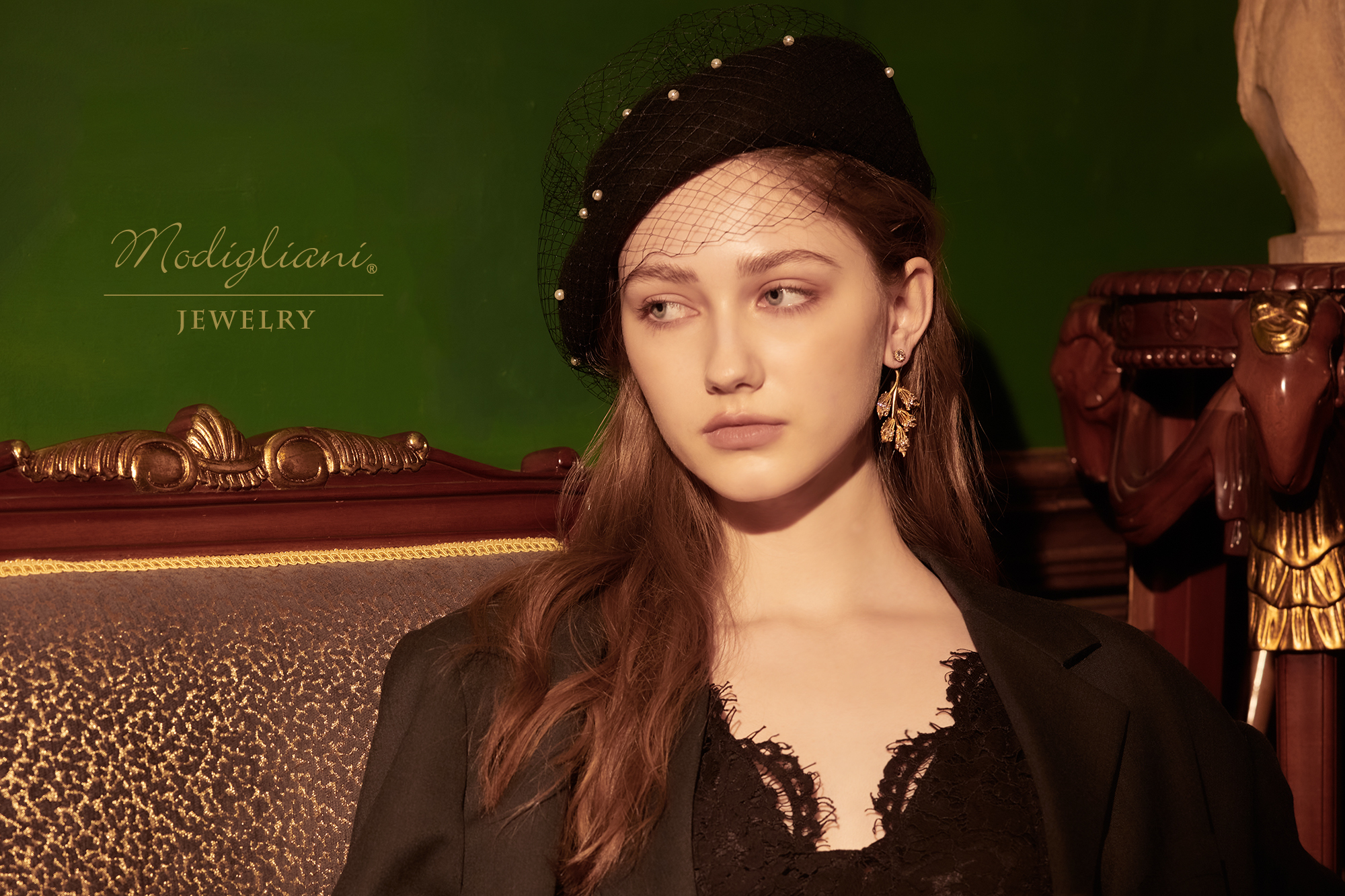 黃銅飾品,黃銅,花草,兩戴式,多變化,耳環,個性,搶眼,鋯石