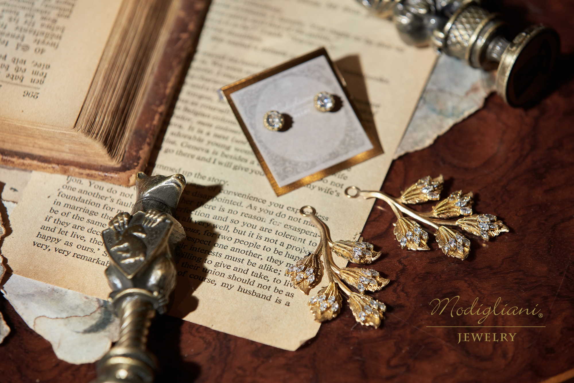 黃銅飾品,黃銅,花草,兩戴式,多變化,耳環,個性,搶眼,鋯石