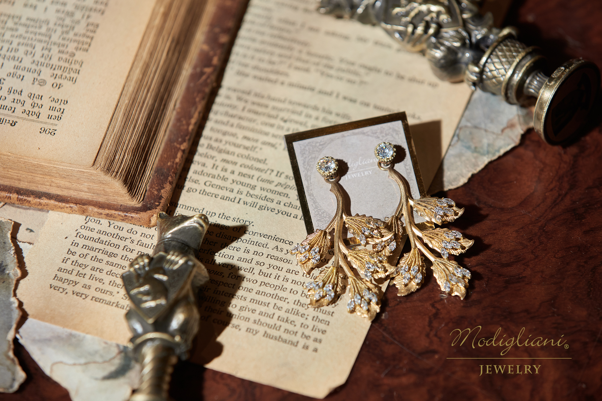 黃銅飾品,黃銅,花草,兩戴式,多變化,耳環,個性,搶眼,鋯石