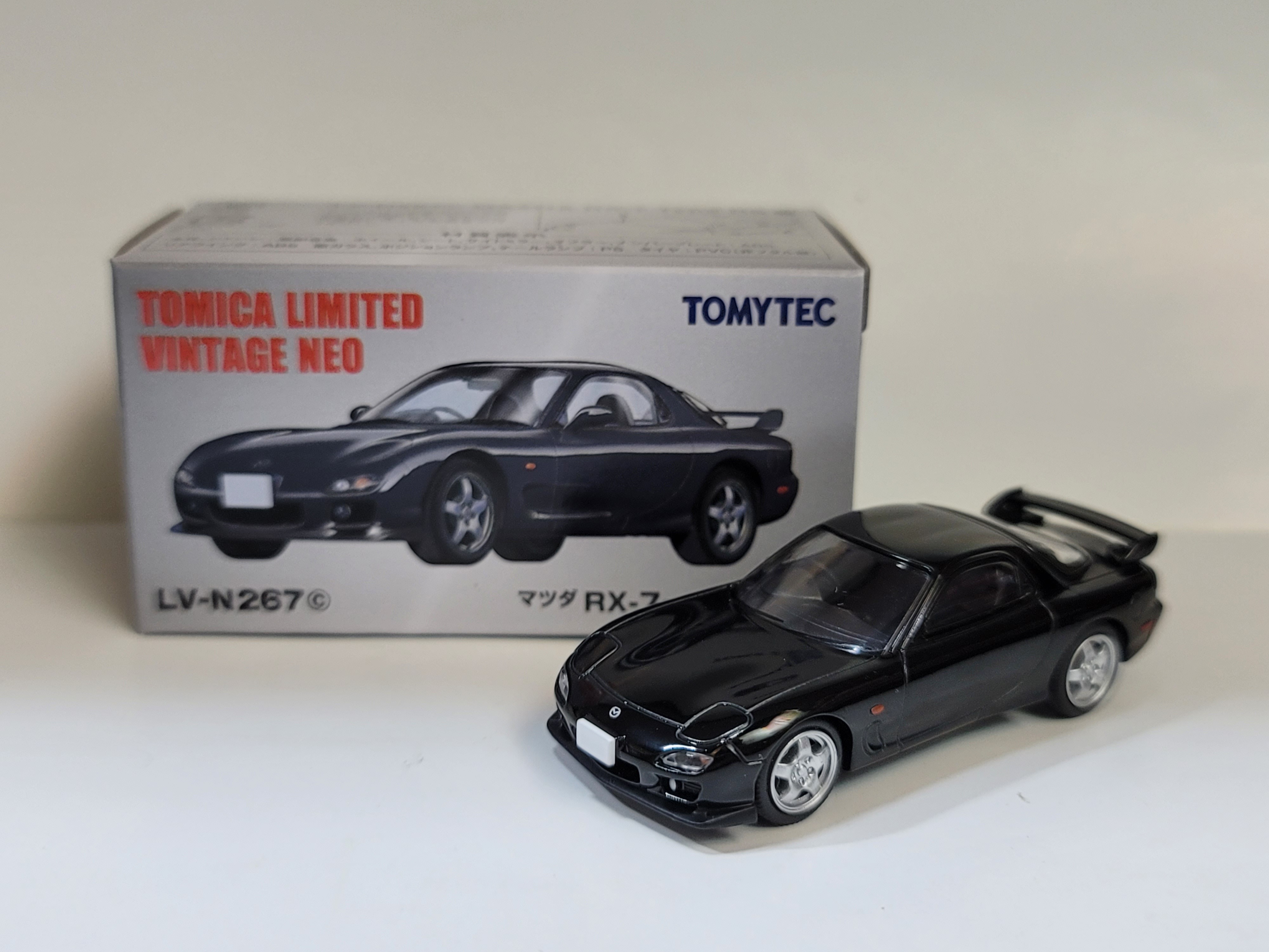 Tomytec 1/64 LV-N267c Mazda RX-7 Type RS 99 (black)