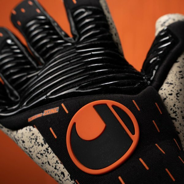 UHLSPORT HYPERACT SUPERGRIP+ HN  黑色龍門手套