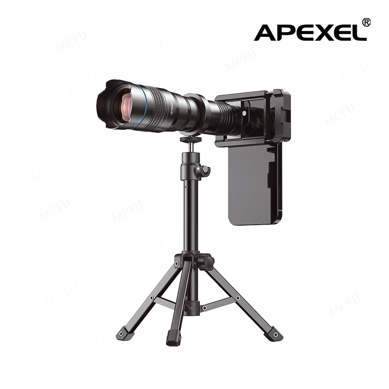 APEXEL 36倍手機望遠鏡兔籠腳架套組