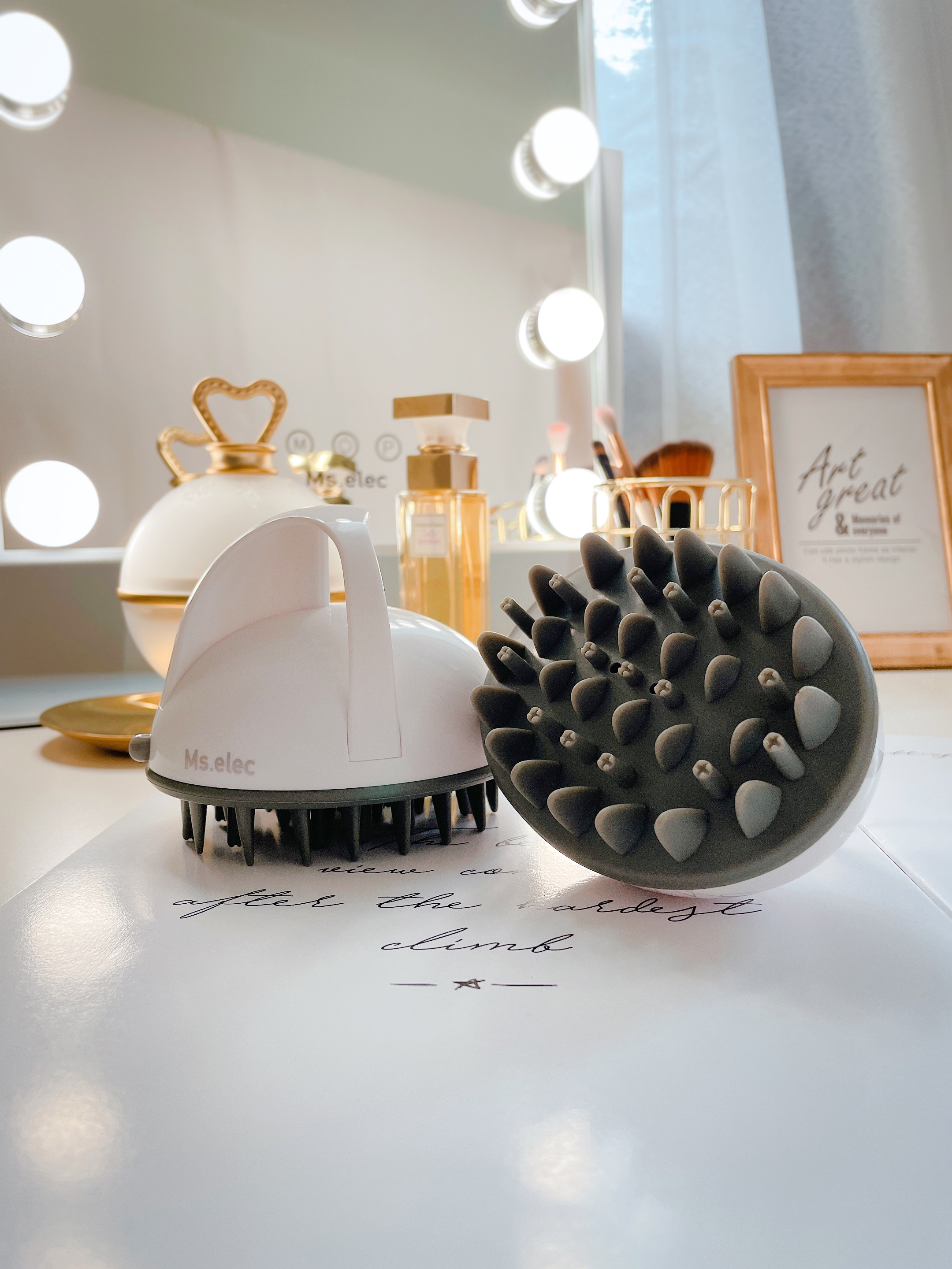 頭皮護理按摩器(頭皮按摩器/震動按摩/電池式)