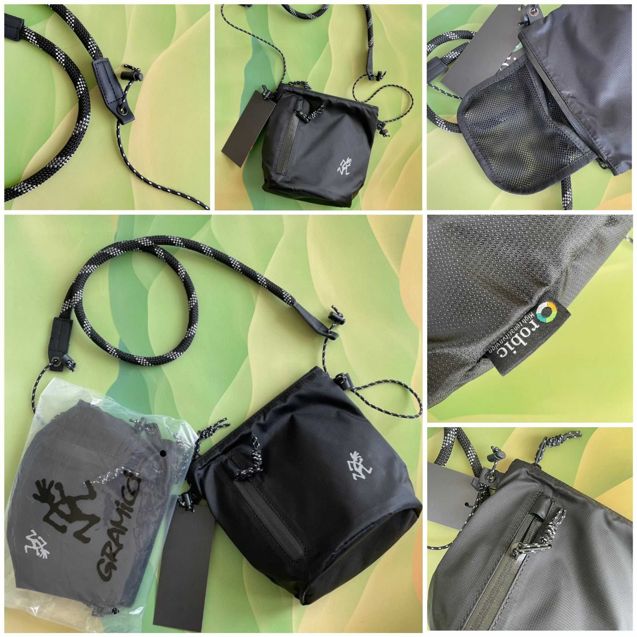 Gramicci Climbing Chalk Bag (Black)