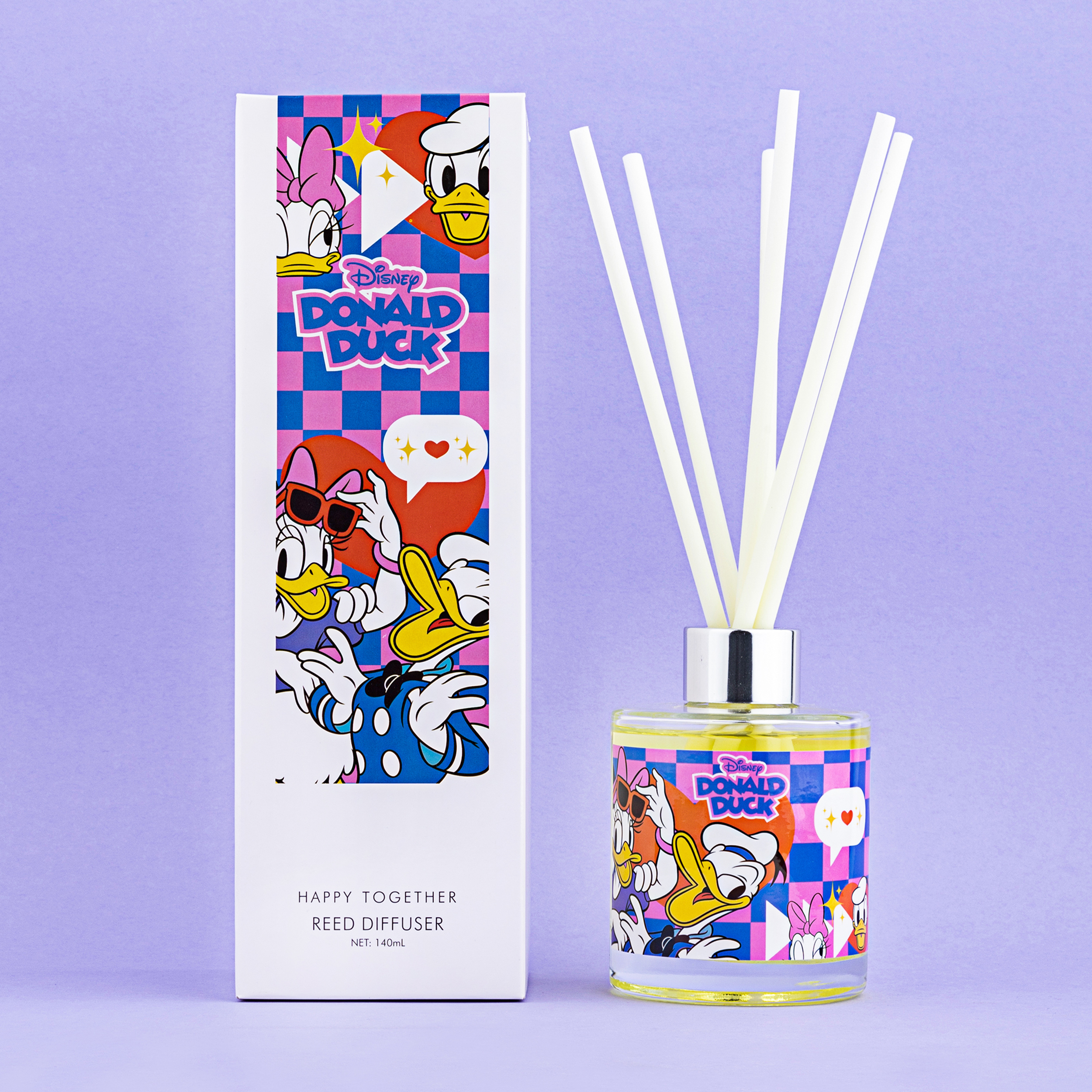 "迪士尼  - 唐老鴨與黛絲鴨室內香薰連藤枝 140ml "