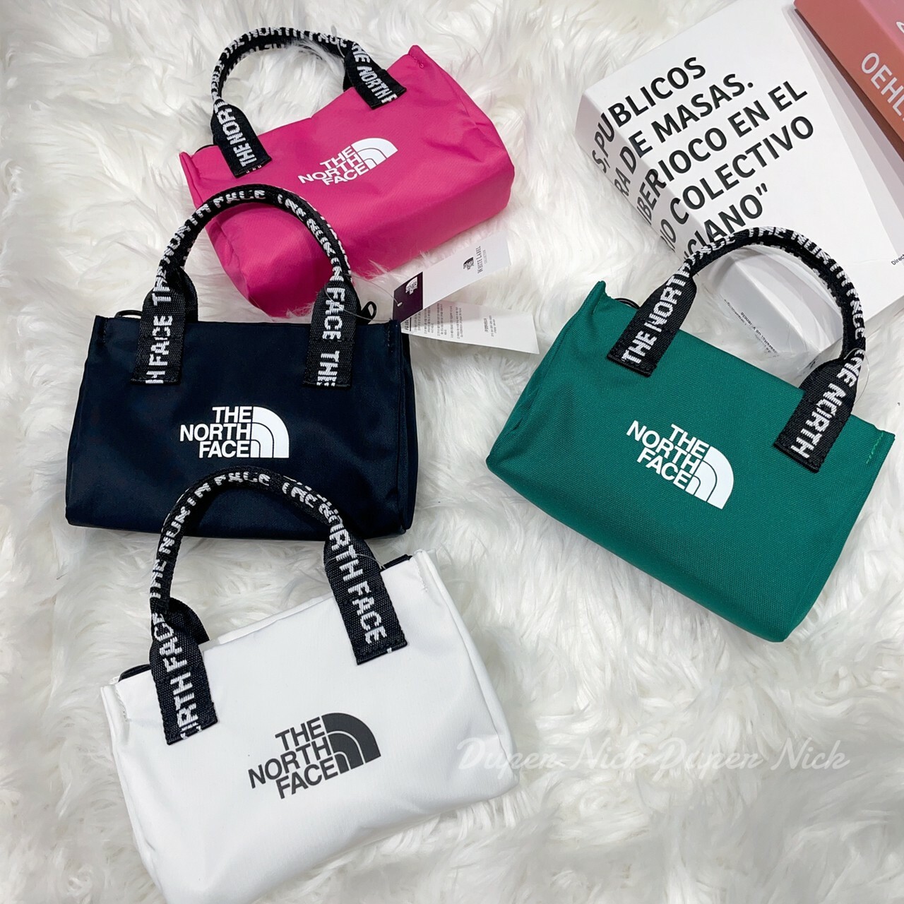 韓國THE NORTH FACE 手提斜背兩用 小方包